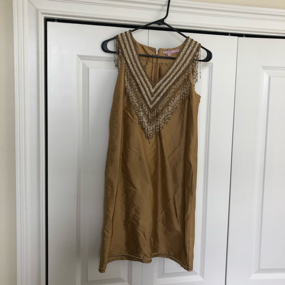 Calypso St.Barth gold dress
